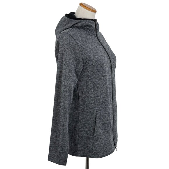 The North Face Gray Zip-Up Fleece Lined Canyonlands Hoodie Jacket | Athleisure S - Picture 9 of 16